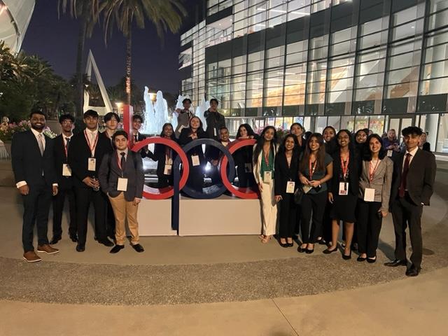students from OE who competed at BPA